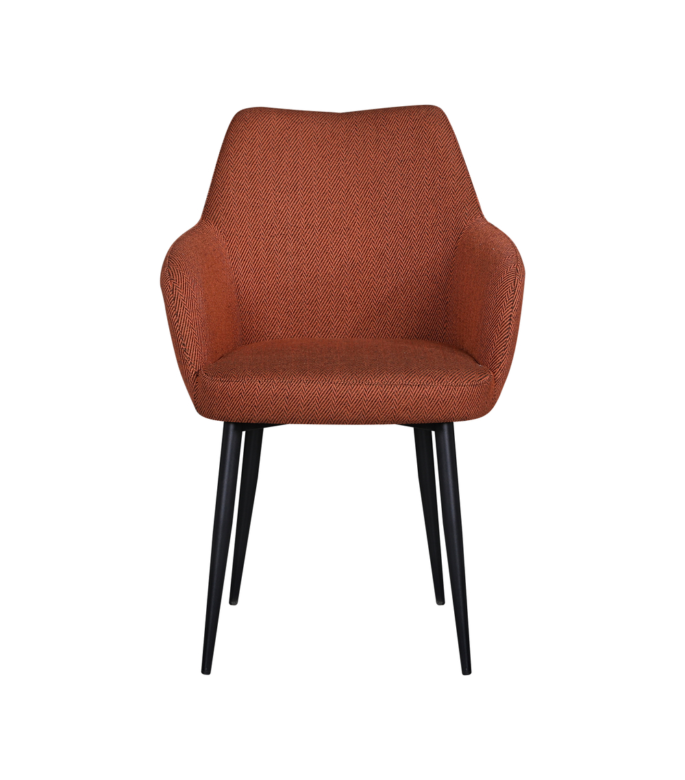 Стул обеденный Katys терракот елочка