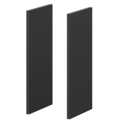 Боковины декоративные KZD-28B Графит 384x50x784 Кортез
