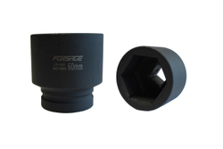 Головка ударная глубокая 60мм 6гр. 1'' Forsage F-48510060