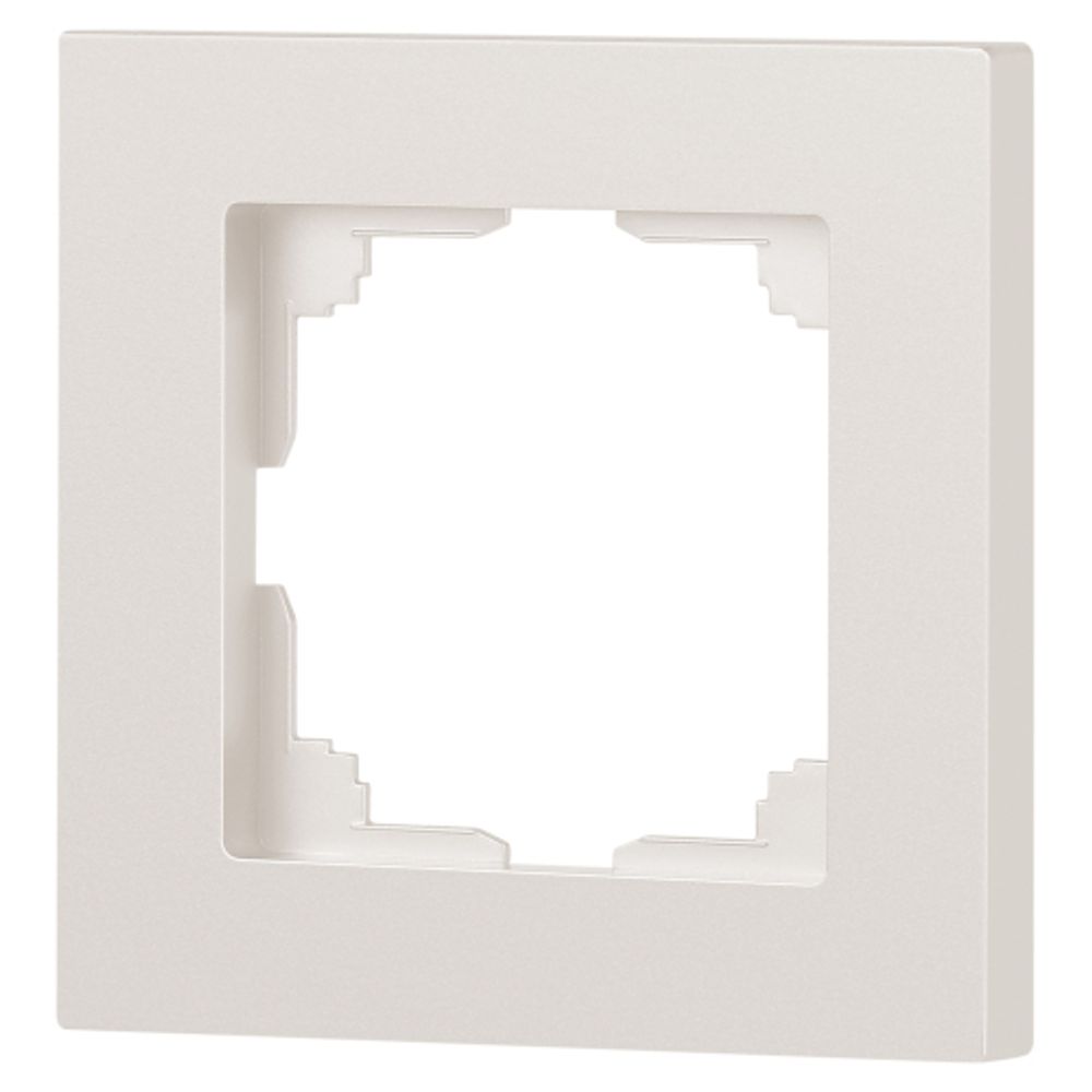 Рамка для розеток и выключателей Intro Accent 6-501-06 на 1 пост, СУ, перламутр