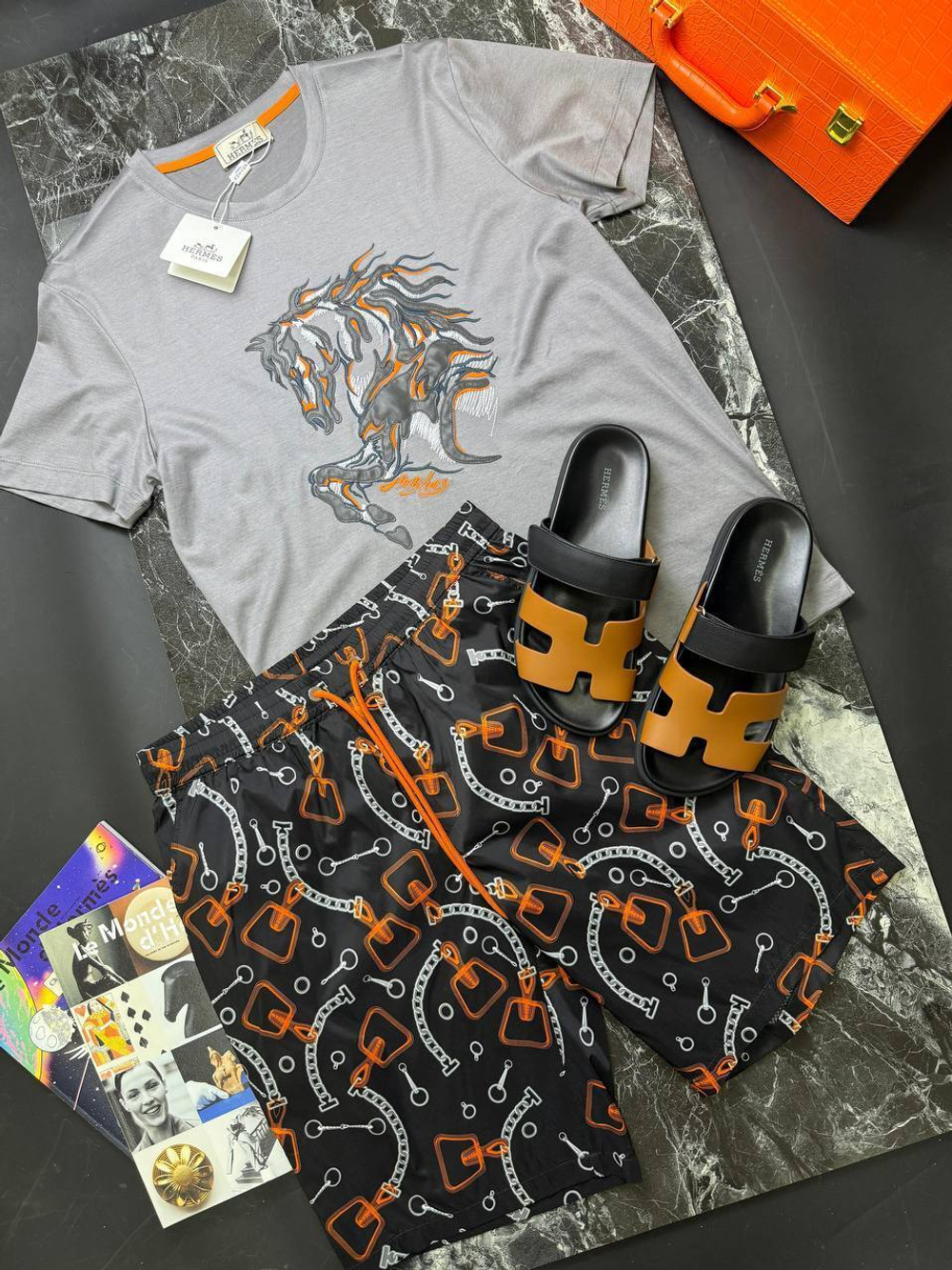 Шлепанцы Hermes, арт. 479720824