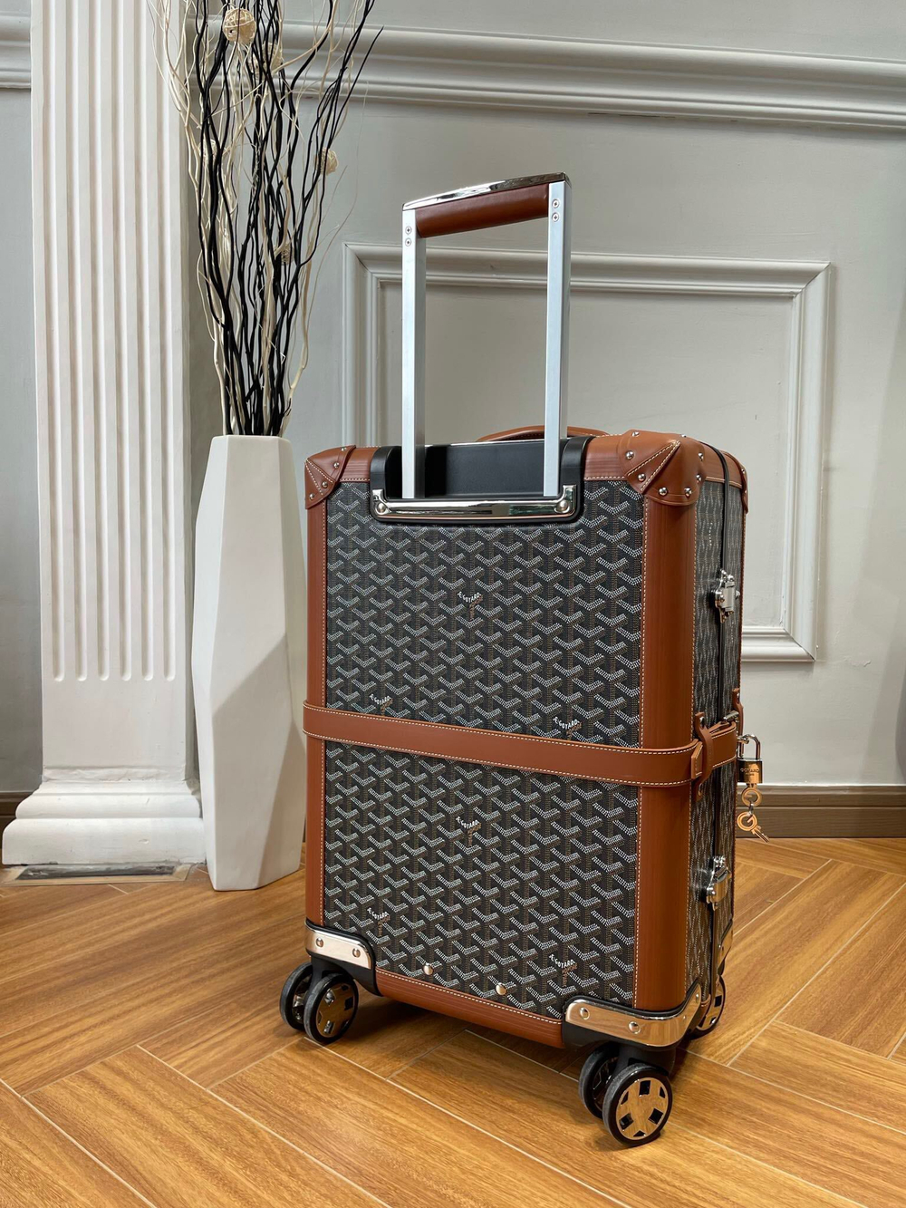 Goyard Bourget PM Trolley Case