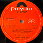 The Chris Farlowe Band ‎– Live! (Англия 1975г.)
