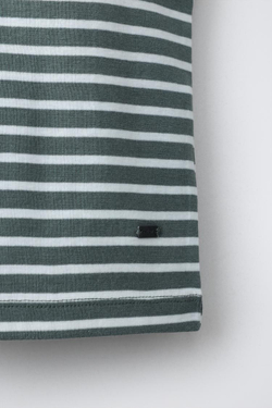 ZARA ТОП В ПОЛОСКУ С АППЛИКАЦИЕЙ, ПОЛОСКИ