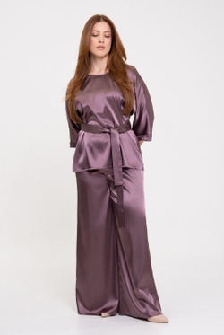 Туника 4728За, коричневый #270Кор204728За