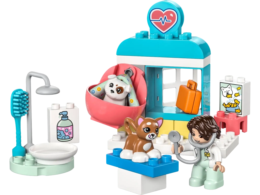 Конструктор LEGO Duplo 10438 Визит в ветеринарную клинику