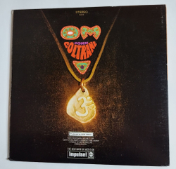 Винтажная виниловая пластинка LP John Coltrane Om (USA 1974)