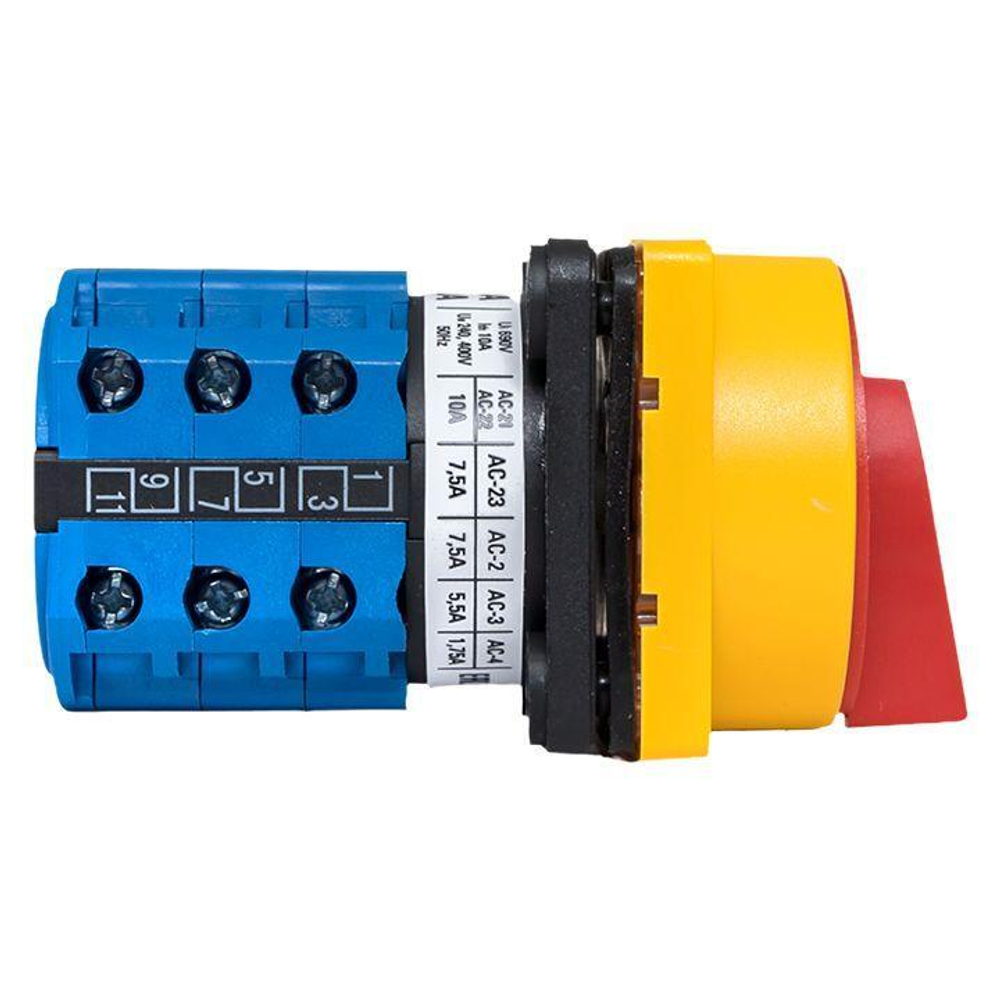 Переключатель кулачковый ПК-1-23 10А 3п "1-0-2" с блокировкой IP65 PROxima EKF pk-1-23-10-a65