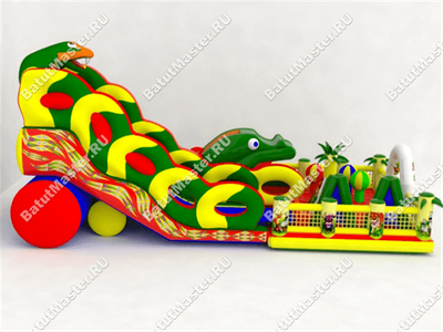 Надувной батут "Долина сказок"