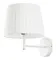 6047AWL CHROME+MATT WHITE+WHITE (1) Настенный светильник NW