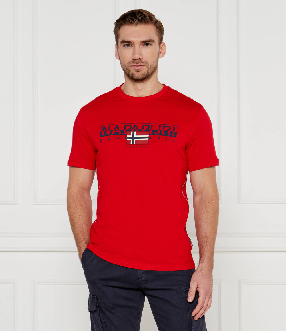 Футболка Napapijri - красный(NP0A4HTO)