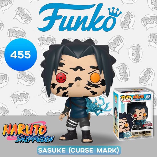 Фигурка Funko POP! Animation Naruto Shippuden Sasuke Curse Mark (Exc) (455) 35525