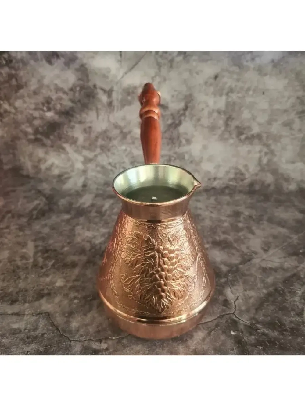 Турка для кофе медная 500 мл.