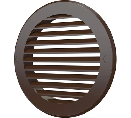Решетка вентеляц.круглая D125 12РКН кор (Коричневая )