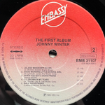 Johnny Winter ‎– The First Album (Европа)