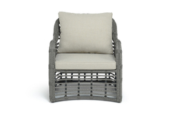 "Ницца" лаунж-зона из искусственного ротанга, цвет бронзовый