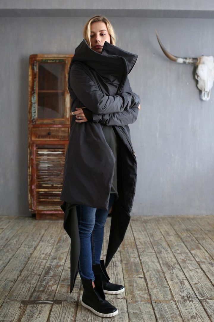 Пуховик «Wrap Anthracite»