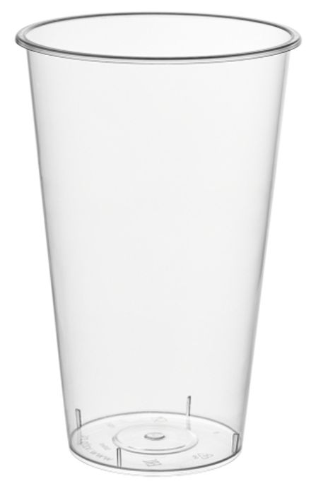 Стаканы пластиковые Bubble cup/шейкер прозрачный D=90мм 455/500мл (20/500шт)