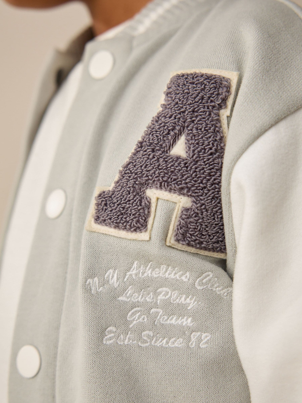 Бомбер и шорты в комплекте для мальчика Next E99-879, Светло-серый