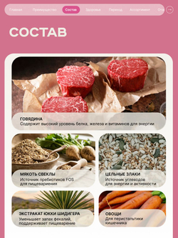 Корм сухой для взрослых собак породы Пекинес, с говядиной, 800 гр, QUATTRO