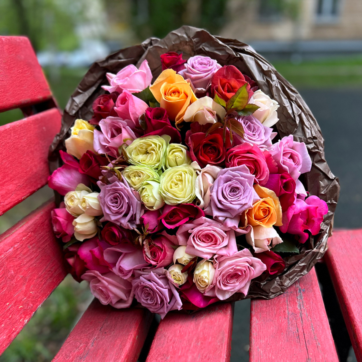❤️ Классический микс — букет ароматных роз — в день всех влюблённых у Феи