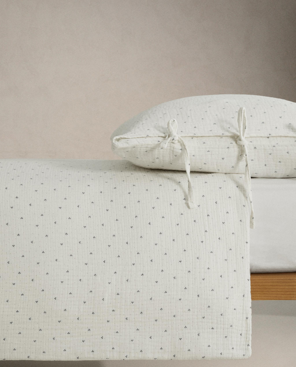 Пододеяльник Zara Home, хлопок 100%, однотонный, 2604/088