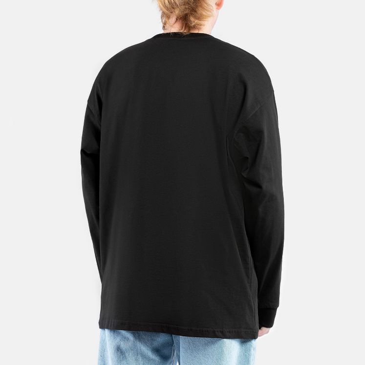 Лонгслив HAIDED PAPILIO, черный