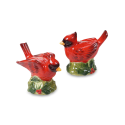 Набор для соли и перца 3D 10см Certified Int. Зимний сад Птицы