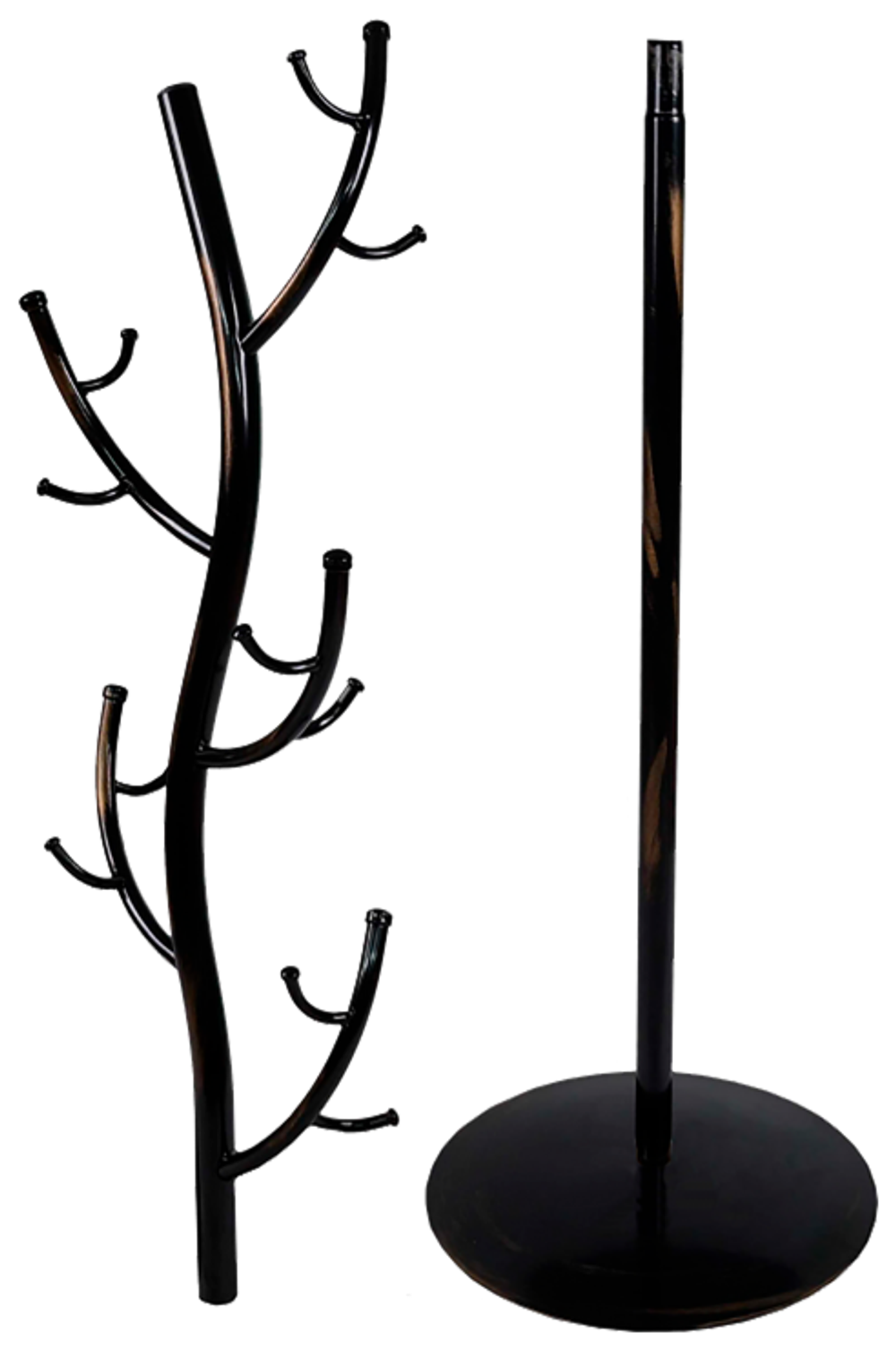 ВЕШАЛКА ЗМИ СТОЙКА №9 ДЕРЕВО ЧЕРНЫЙ ВНП 211(ч)