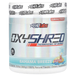 EHPlabs, OxyShred, термогенное средство для сжигания жира, багамский бриз, 300 г (10,6 унции)