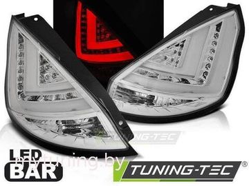 Задние фонари для Ford Fiesta VII 5D (12-15) LED Chrome