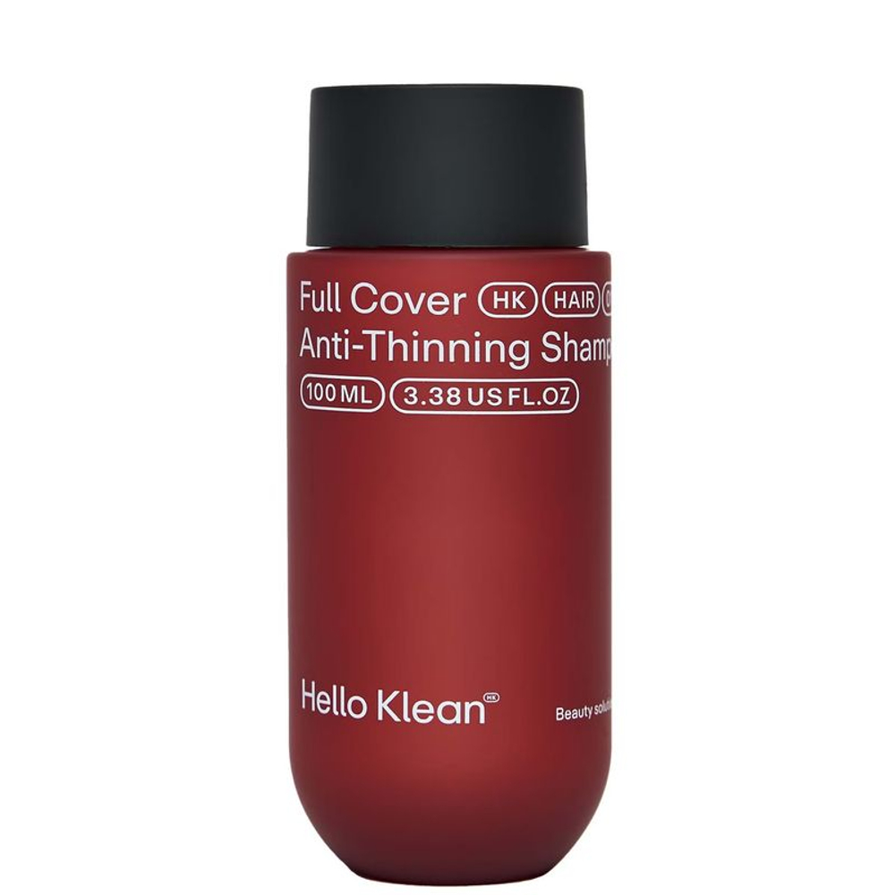 HELLO KLEAN Шампунь Full Cover Anti-Thinning Hard Water Shampoo, 100 мл