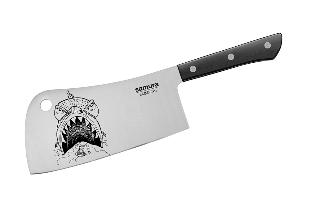 Топорик кухонный 18см Samura Harakiri SHR-0040B/A
