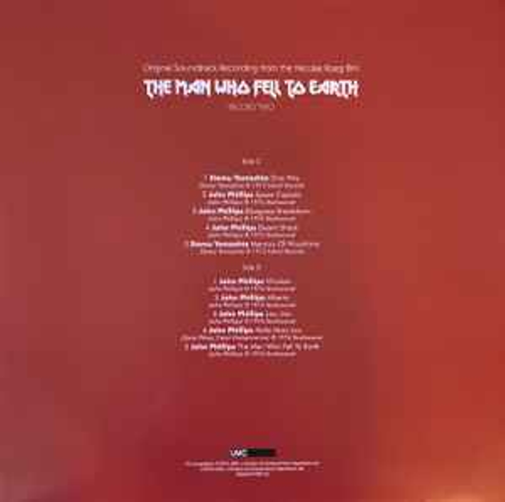 The man who tell to earth (Германия 2016г.) 2LP
