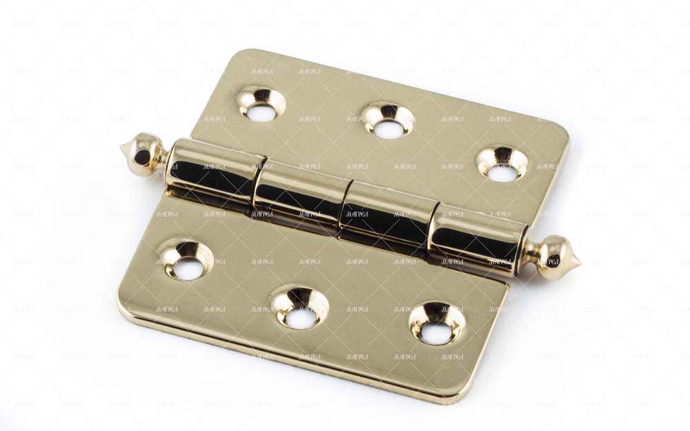 Форточная карточная петля 45 мм под старину