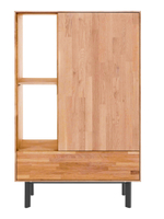 Комод Виби из массива дуба в стиле лофт, 85х40х135