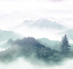 Пейзаж Карельский край панно