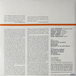 Виниловая пластинка Louis Armstrong & Duke Ellington ‎– Recording Together For The First Time LP