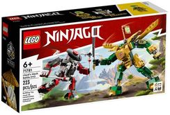 Lego konstruktor Ninjago 71781 Lloyd#s Mech Battle EVO