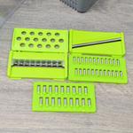 Терка многофункционал 16 предметов (31*10*9,5см) нерж