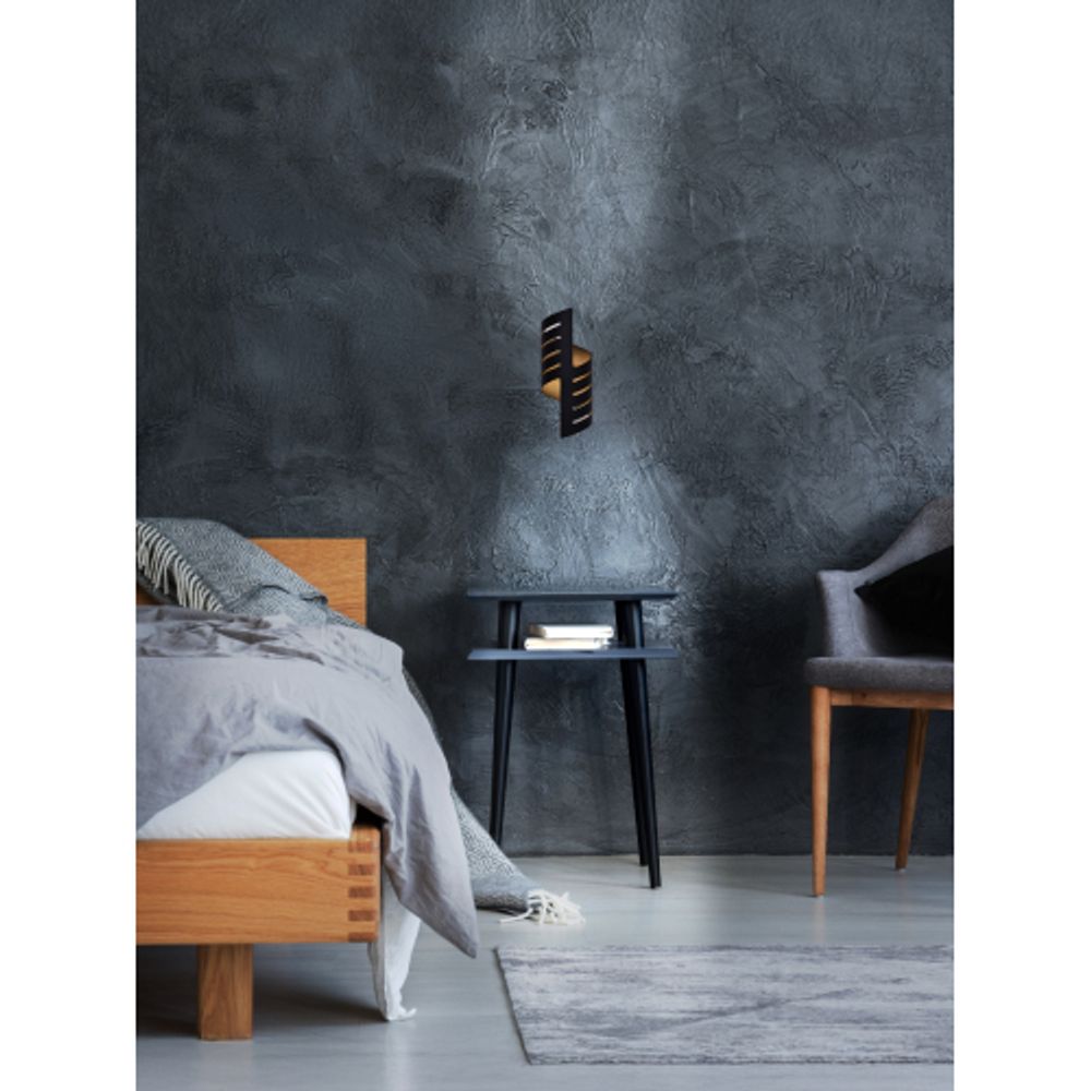 Светильник настенный ЭРА WL48 BK G9 IP20 черный