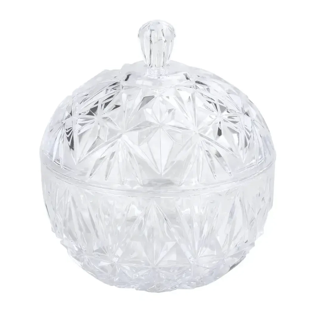 Сахарница Шарм 0,35л (с крышкой) (прозрачный)