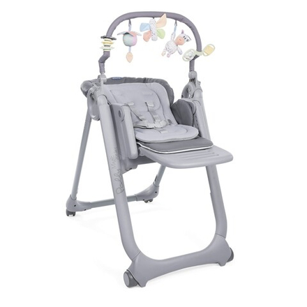 Стульчик для кормления Chicco Polly Magic Relax 0+ Graphite