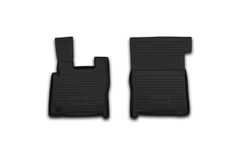 Коврики в салон для, DAF XF, 2014-, передние, 2 шт. (полиуретан) NLC.88.01.210KF