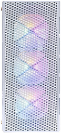 Корпус для компьютера 1STPLAYER FIREBASE XP White / ATX / 4x120mm LED fans / XP-WH-4F1-W