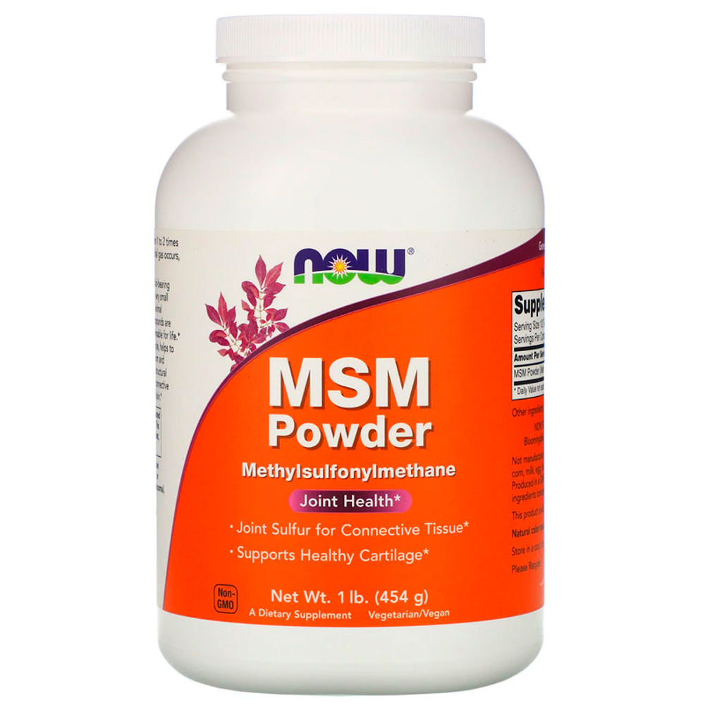 NOW MSM Powder (454 гр.)