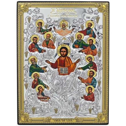 Лоза Истинная. Икона в серебряном окладе. 13,5 х 18,5 см