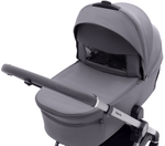 Коляска Agex Prima Pro 3 в 1 с автокреслом i-Safe Black APS214 Sora серый