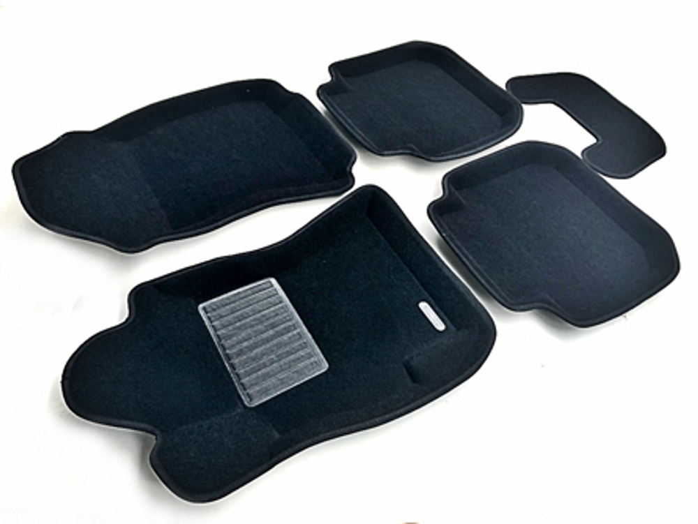 Коврики салона для SUBARU Outback/Legacy (2010-2016-) Euromat 3D Business черные. Арт. EMC3D-004704