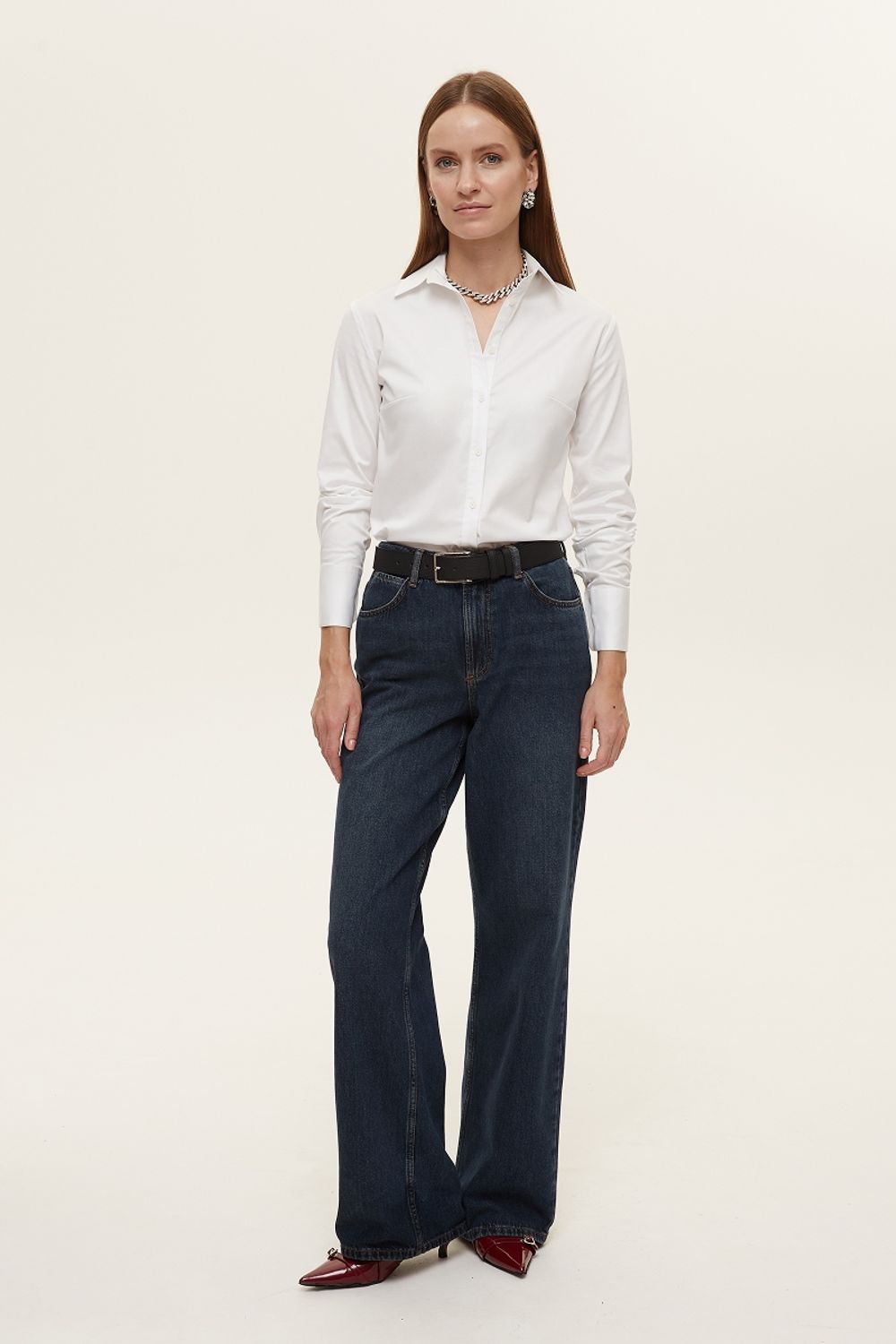 Рубашка Москва белая